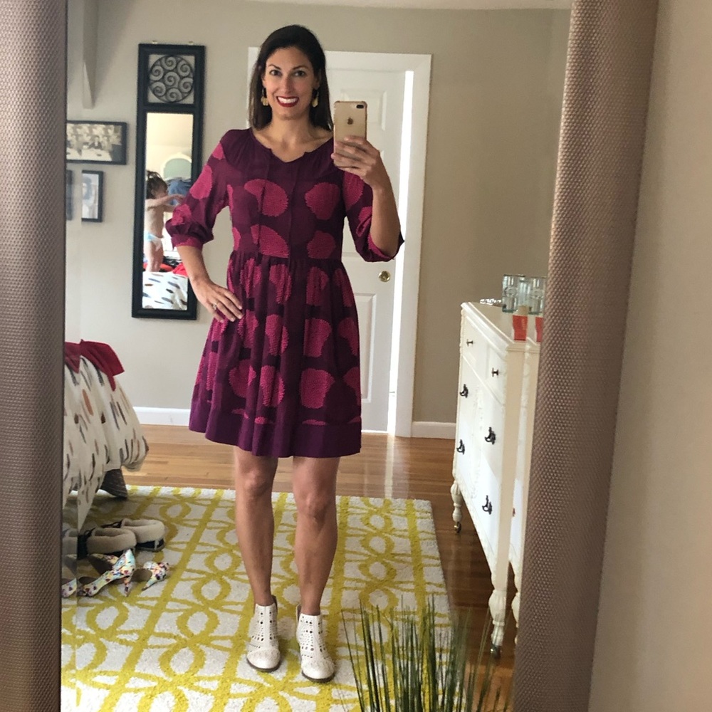 Anthropologie Floral Dress